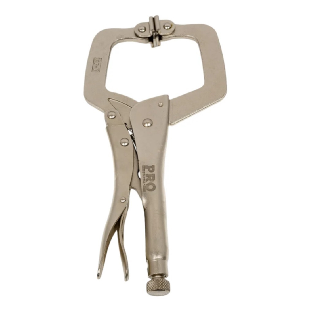 Зажим-струбцина с фиксатором Startul PRO-6056-01, прямые губки, 280 мм