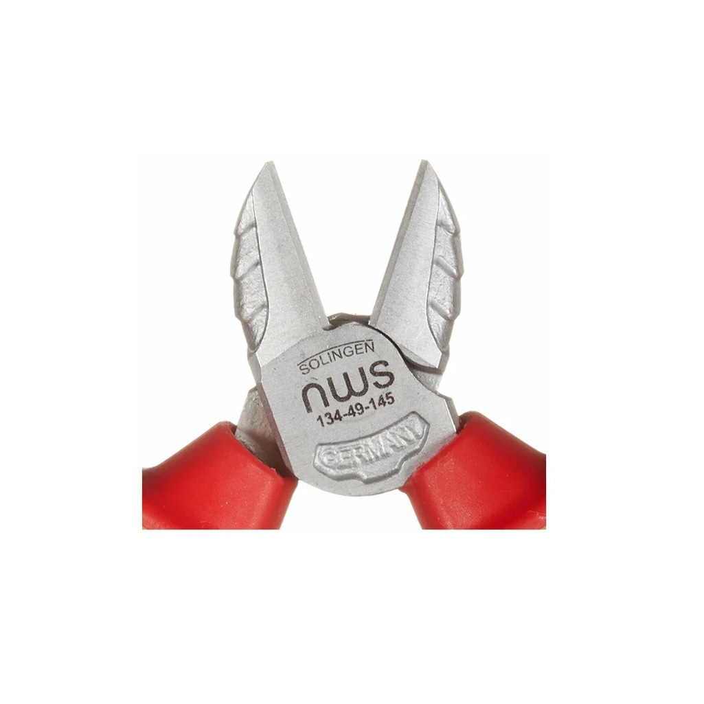 Бокорезы диэлектрические NWS 145 мм, 134-49-VDE-145, хромированные, с рукоятками SoftGripp 