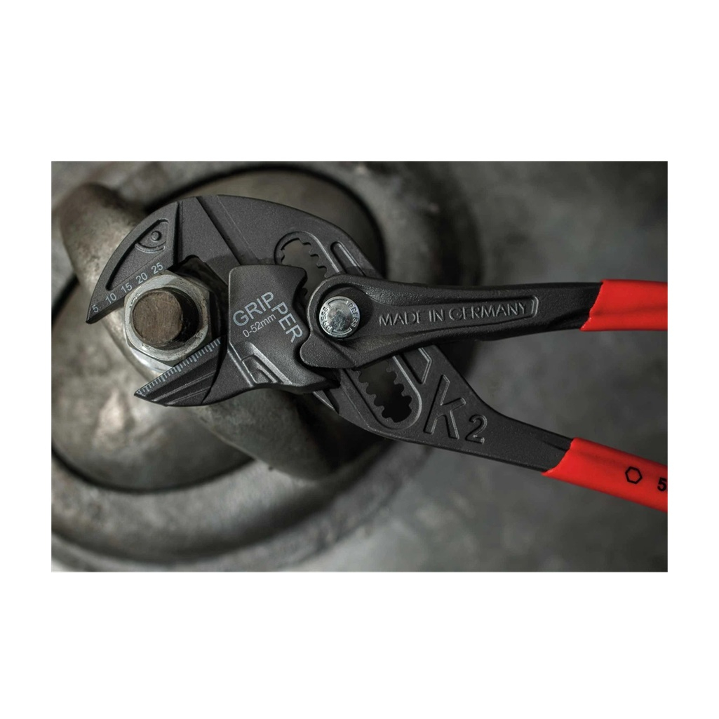 Клещи переставные NWS Gripper K2 1664-12-250 с кнопкой быстрой регулировки, сталь, 250 мм