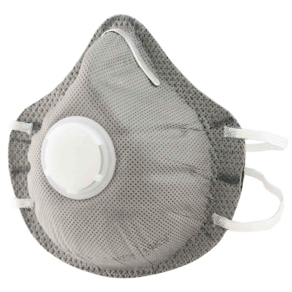 Полумаска фильтрующая формованная 1ФКУ FFP1 ИУ 2812009, с клапаном выдоха угольным слоем 