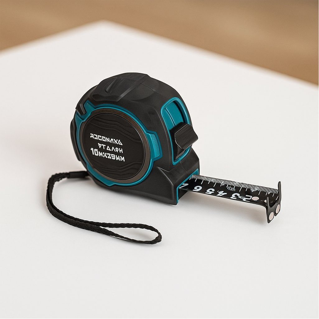 Рулетка двусторонняя Росомаха Эталон 604925, с устойчивой лентой и магнитом, 10 м х 25 мм