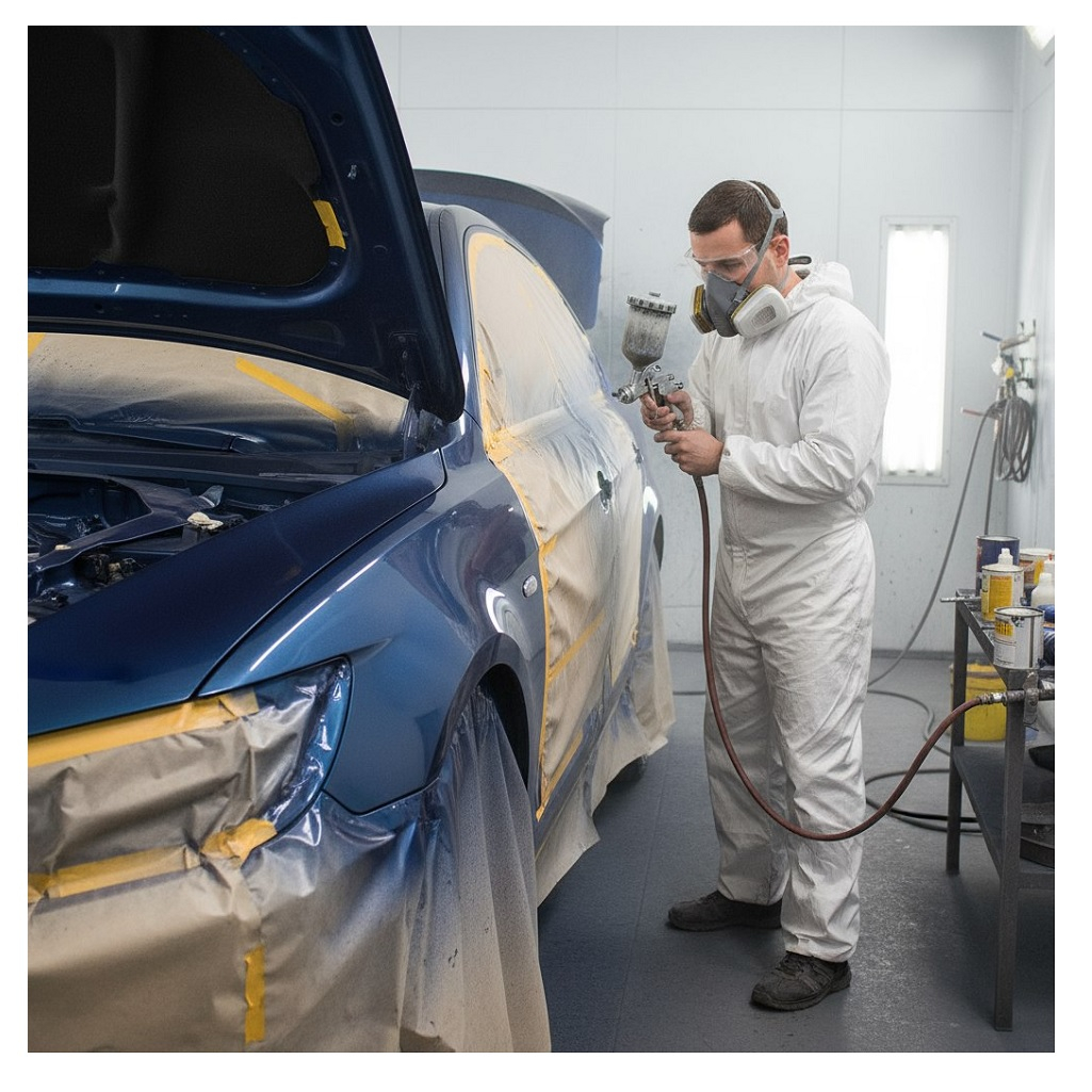 Скотч Beorol 206361, для покраски автомобиля, оранжевый, 48 мм x 33 м