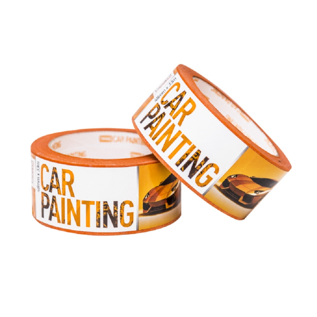 Скотч Beorol 206361, для покраски автомобиля, оранжевый, 48 мм x 33 м