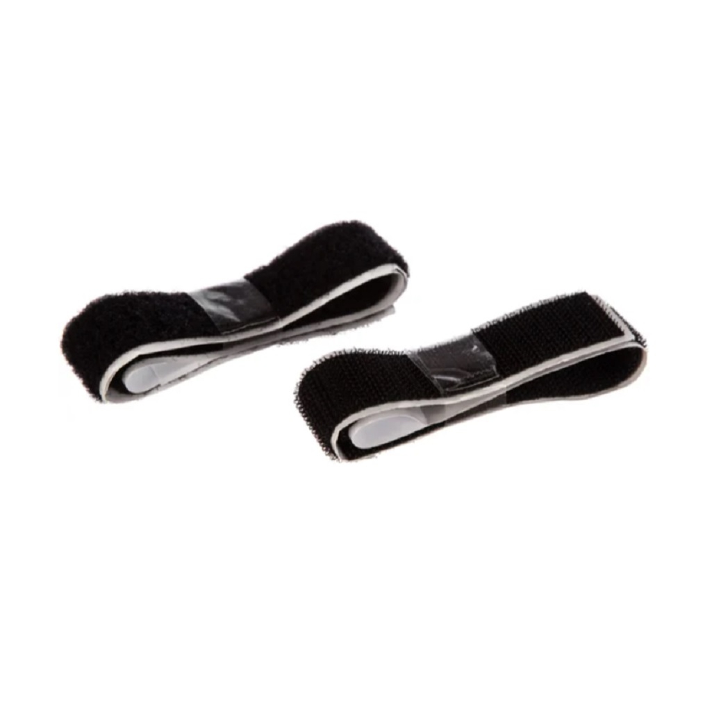 Лента-липучка  Сила притяжения THL72-07 ПВХ, самоклеящаяся, черная, 19 х 460 мм