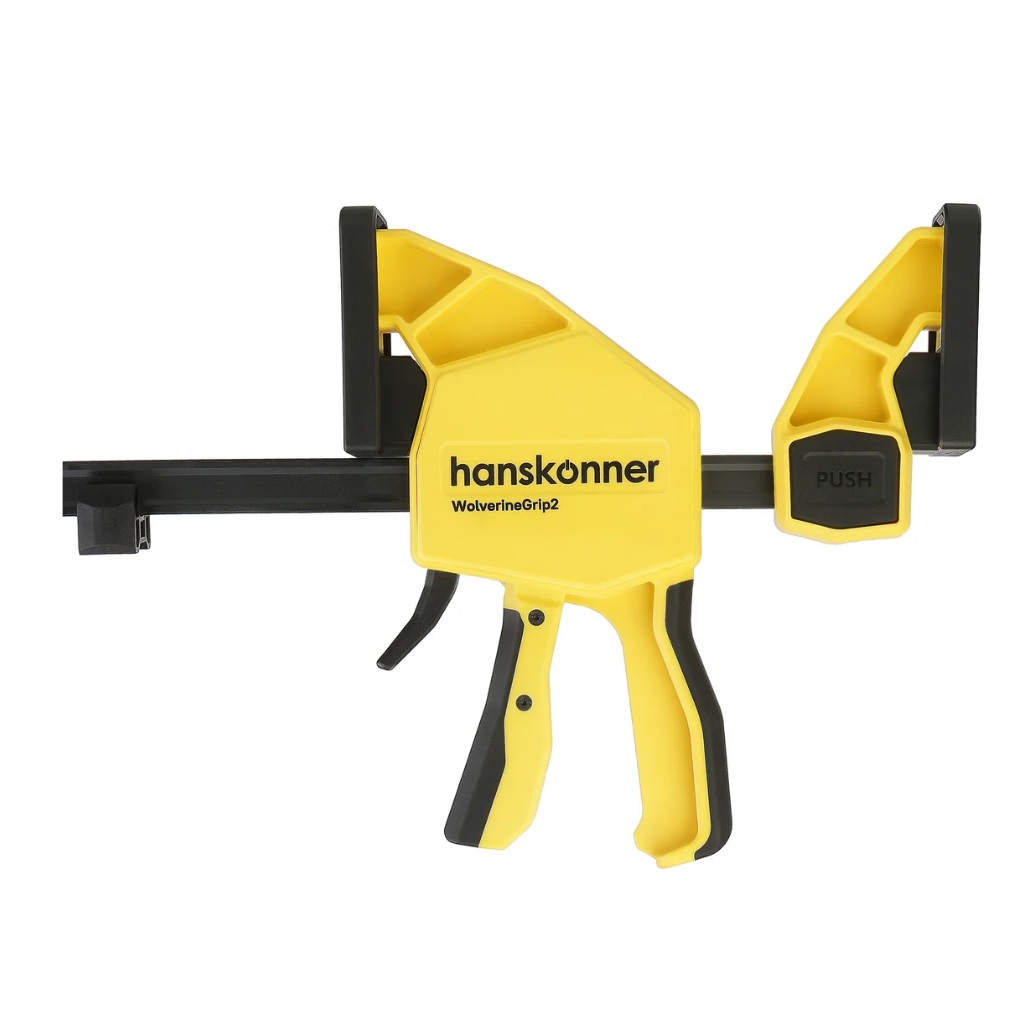 Струбцина быстрозажимная Hanskonner HK1078-09-30, 300 мм, 300 кгс, сжим-разжим