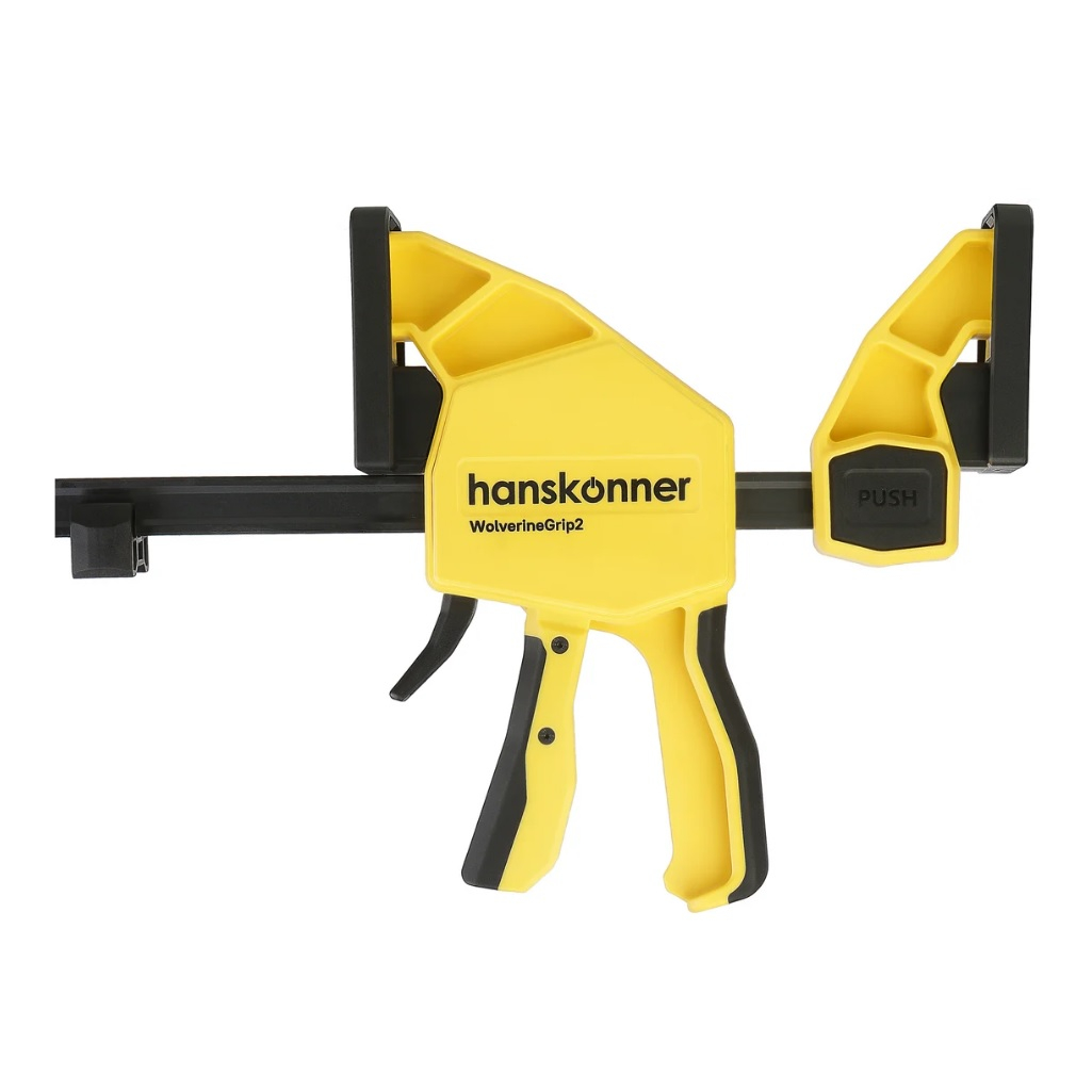 Струбцина быстрозажимная Hanskonner HK1078-09-45, 450 мм, 300 кгс, сжим-разжим