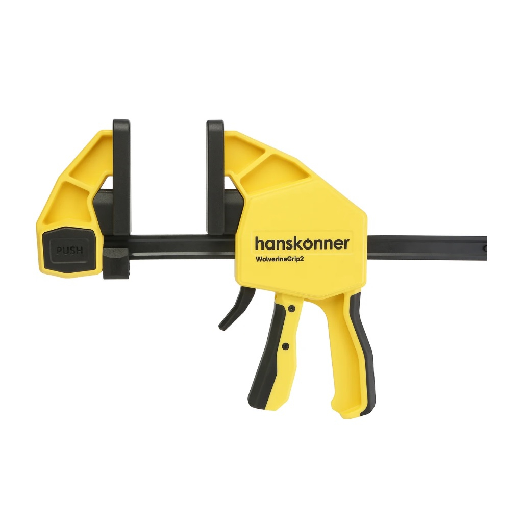 Струбцина быстрозажимная Hanskonner HK1078-09-45, 450 мм, 300 кгс, сжим-разжим