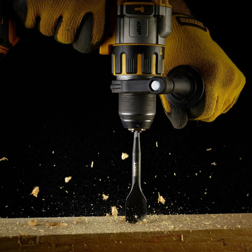 Сверло перовое DeWALT Impact Extreme DT4764, 13х152 мм, по дереву, шестигранный хвостовик, твердосплавное
