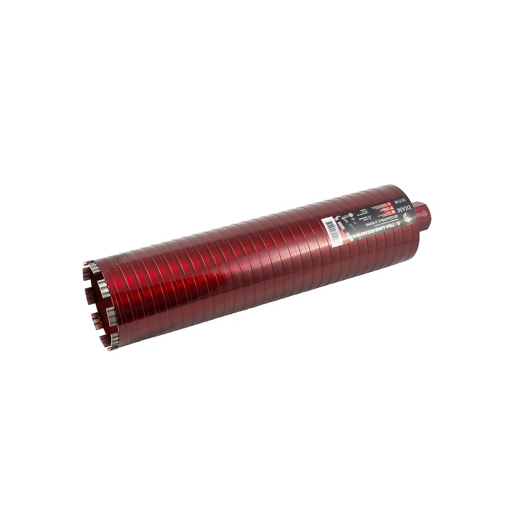 Сверло алмазное по бетону DIAM Extra Line Titan HIT 313040, 122х450х10х1 1/4UNC, сегментное, сухое сверление