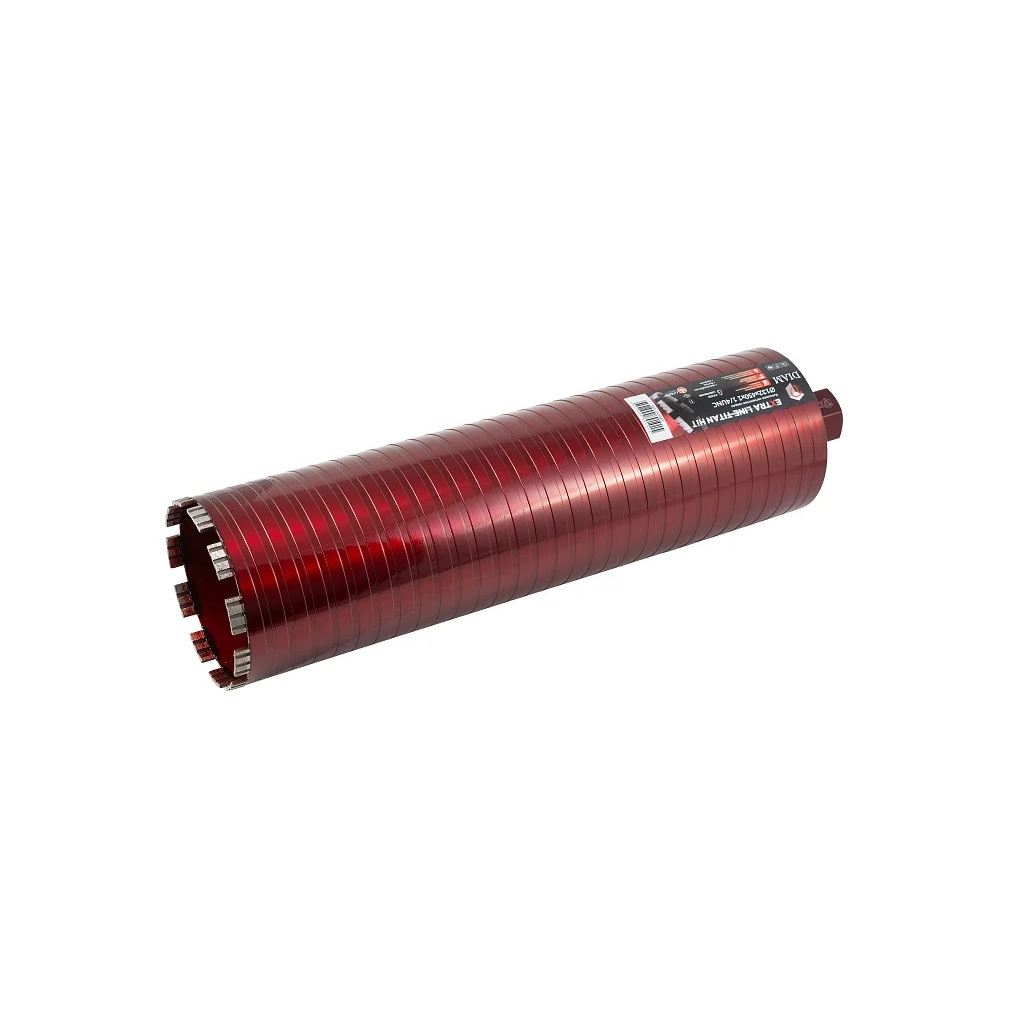 Сверло алмазное по бетону DIAM Extra Line Titan HIT 313041, 132х450х11х1 1/4UNC, сегментное, сухое сверление