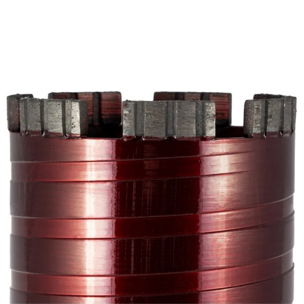 Сверло алмазное по бетону DIAM Extra Line Titan HIT 313036, 72х450х6х1 1/4UNC, сегментное, сухое сверление