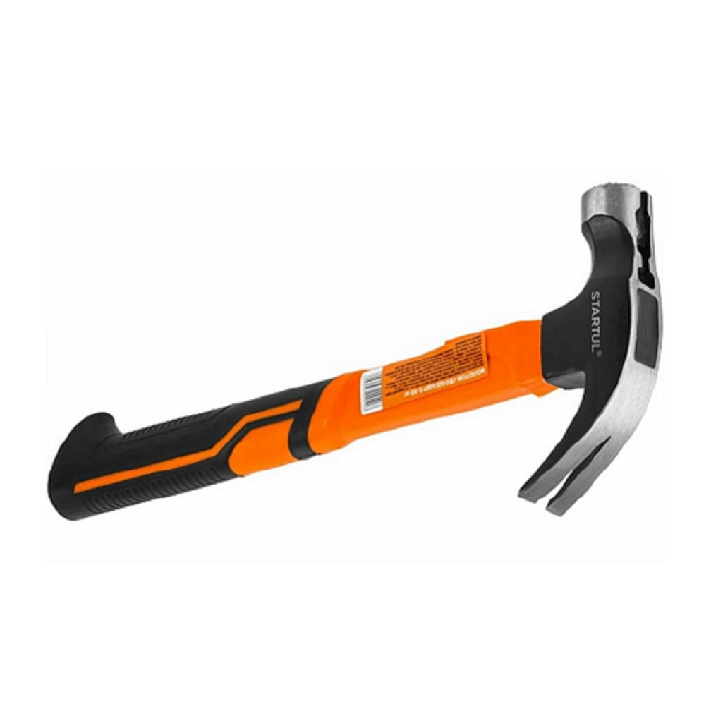 Молоток-гвоздодер Startul ST2204-04 Для слесарных и столярных работ 450 гр.