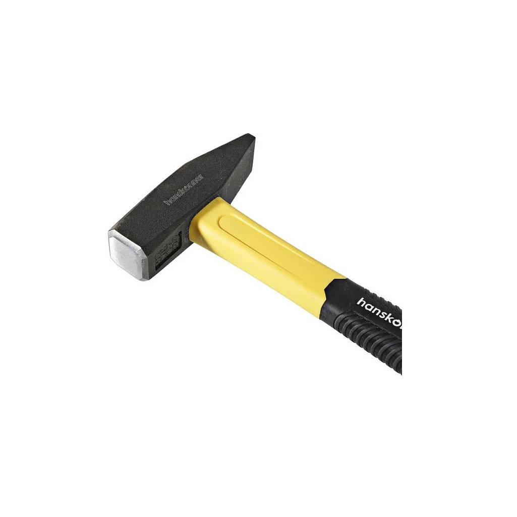 Молоток Hanskonner HK1010-83-1000, 1000 гр, кованый боек, фиберглассовая рукоятка