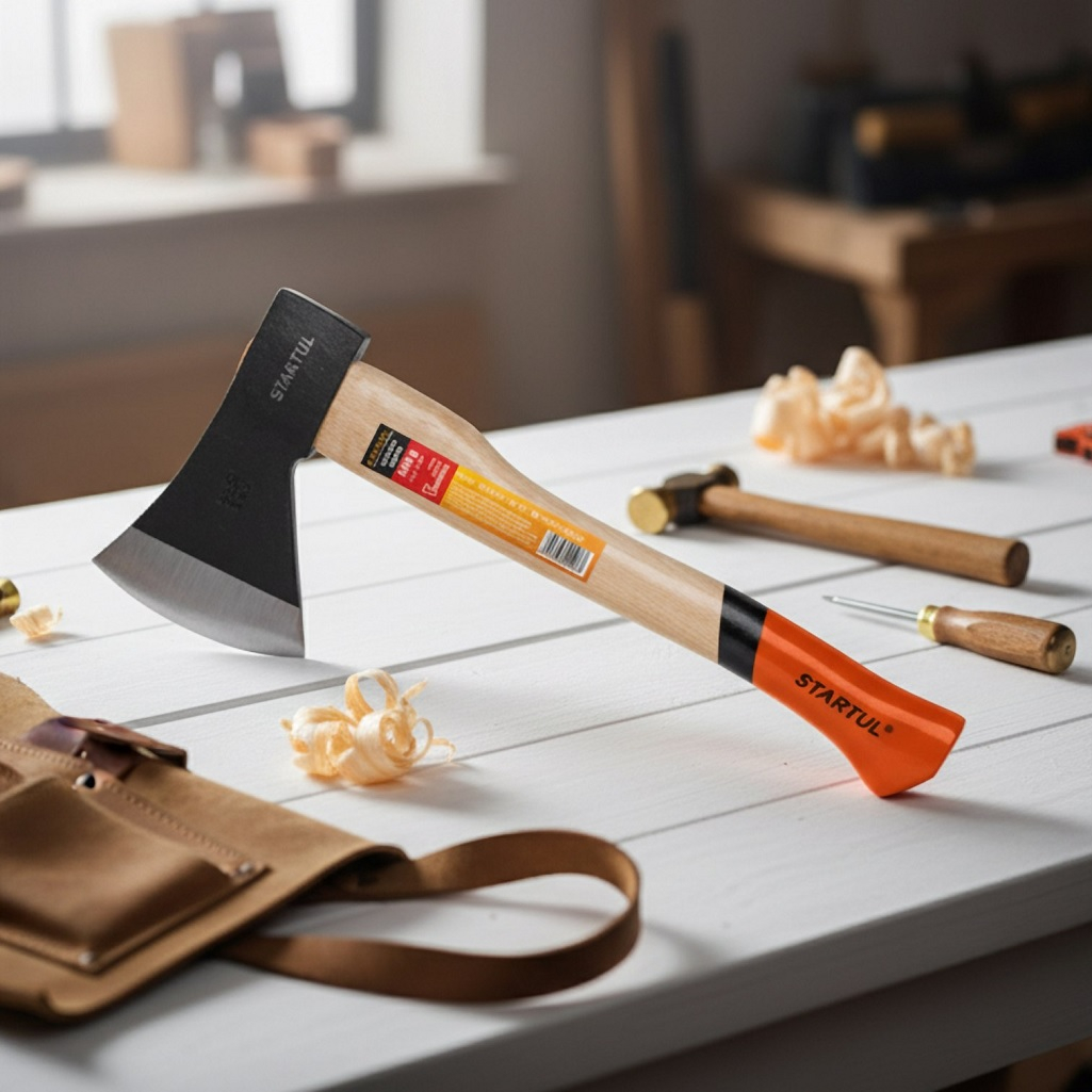 Топор универсальный Startul ST2020-06, с рукояткой из дерева, 600 г