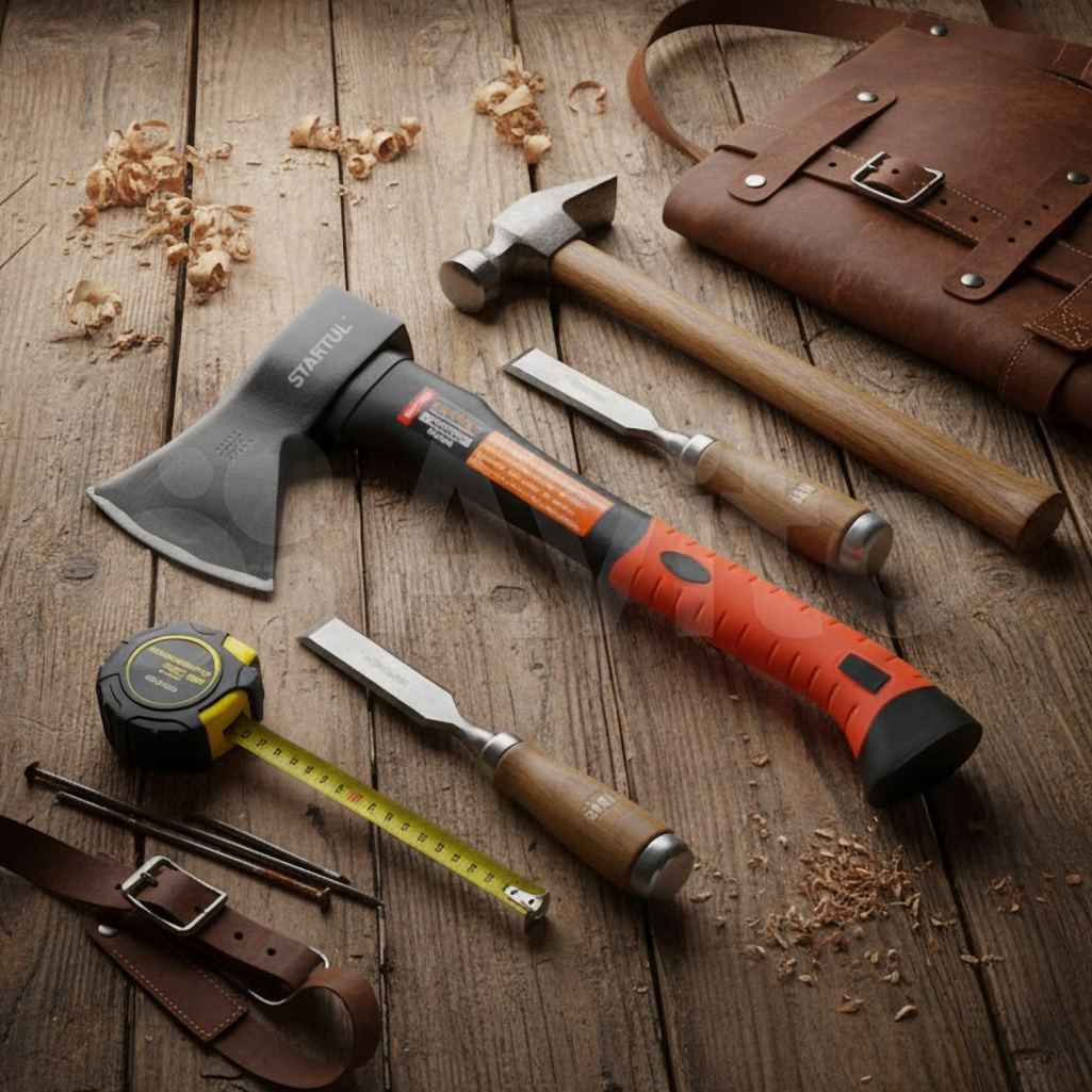 Топор Startul Master ST2022-08, с фиберглассовой рукояткой, 0.8 кг