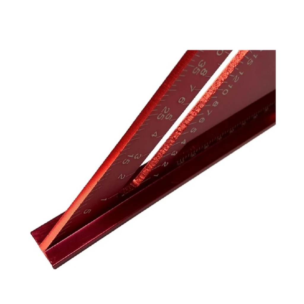 Угольник Свенсона Skrab 40334, метрический, столярный, дюймовая шкала, 175 мм