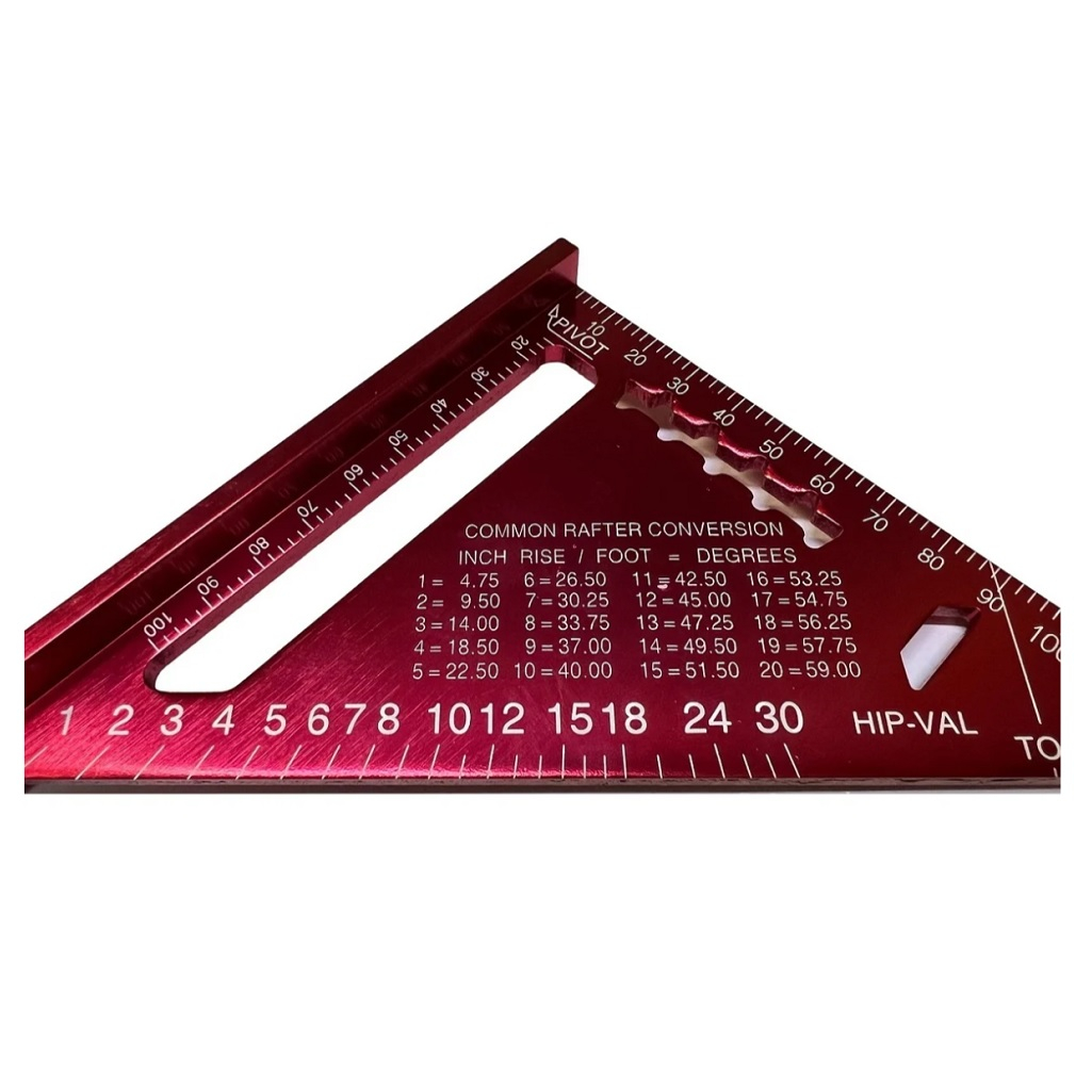 Угольник Свенсона Skrab 40334, метрический, столярный, дюймовая шкала, 175 мм