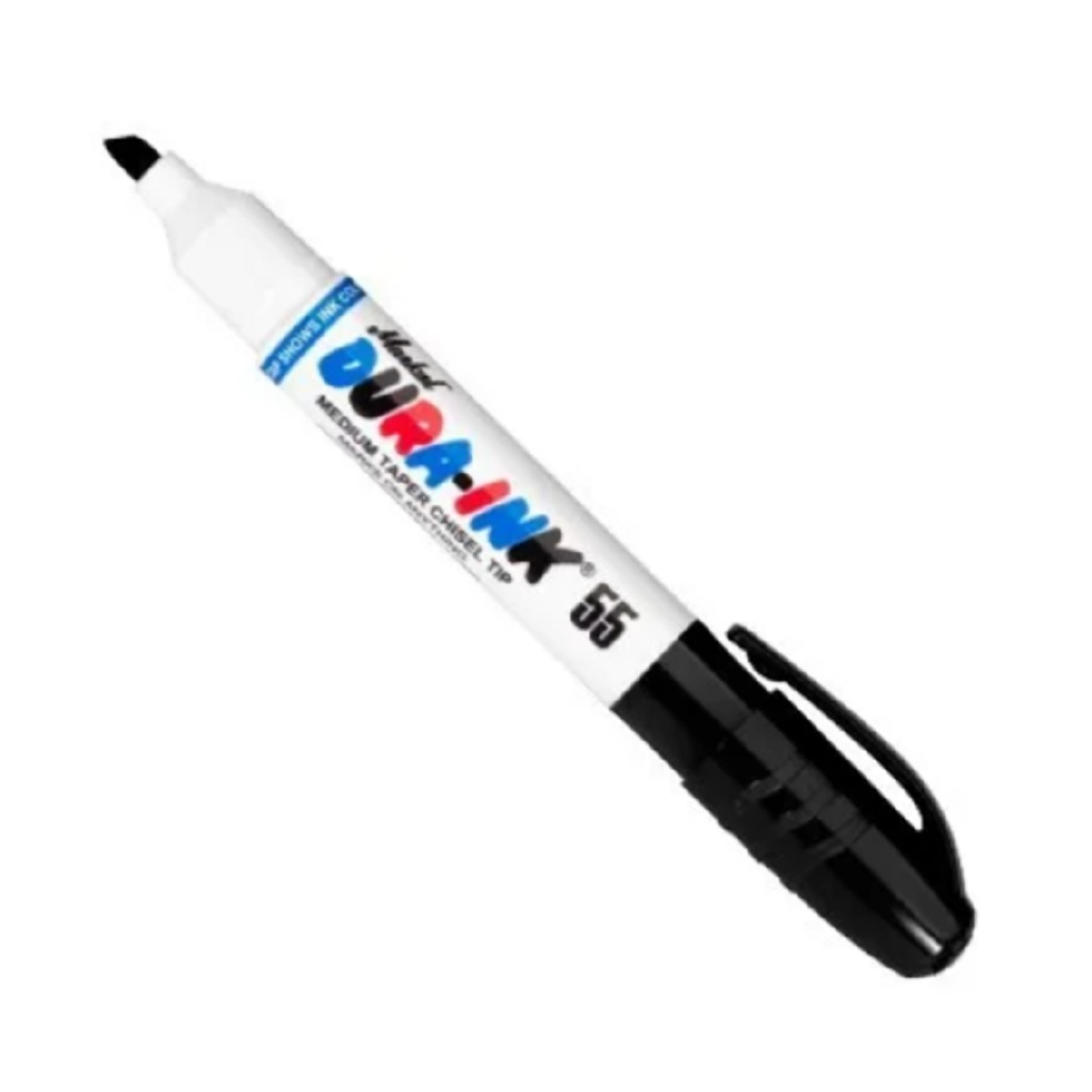 Маркер промышленный Markal Dura-ink 55 96529, Medium taper chisel tip, черный