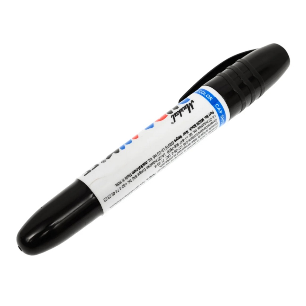 Маркер промышленный Markal Dura-ink 55 96529, Medium taper chisel tip, черный