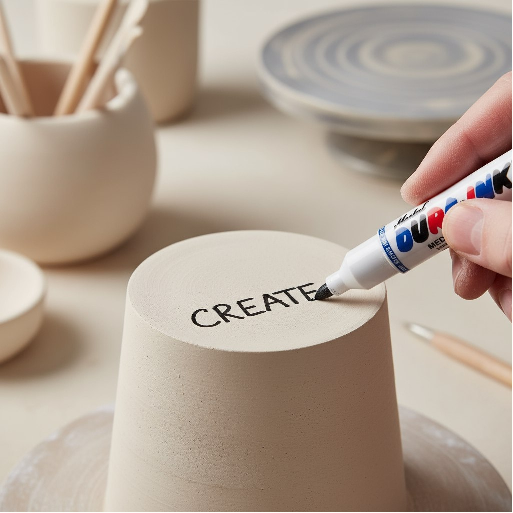 Маркер промышленный Markal Dura-ink 60, Medium bullet tip, черный, толщина линии 3 мм