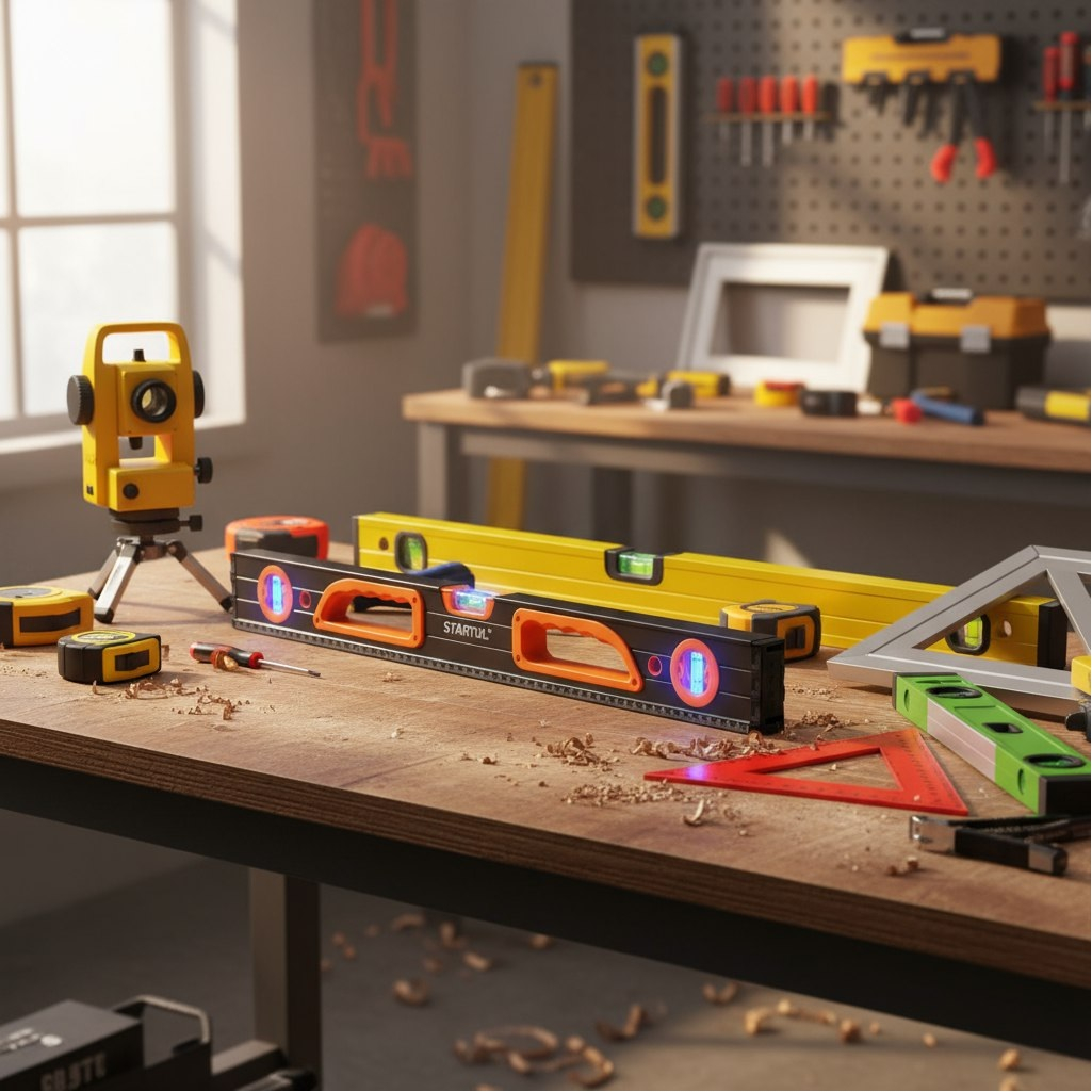 Уровень строительный Startul Profi ST2560-100M, магнитный, длина 1000 мм