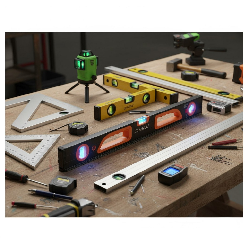 Уровень строительный Startul Profi ST2550-120, пузырьковый, длина 1200 мм