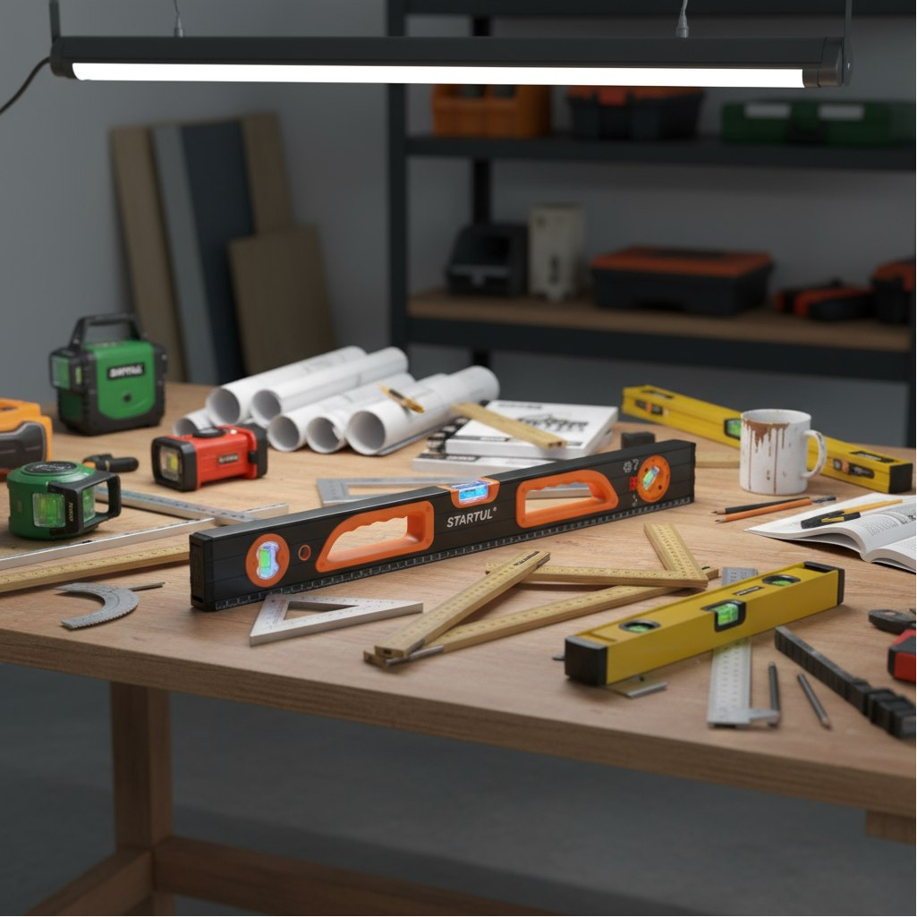 Уровень строительный Startul Profi ST2550-120, пузырьковый, длина 1200 мм