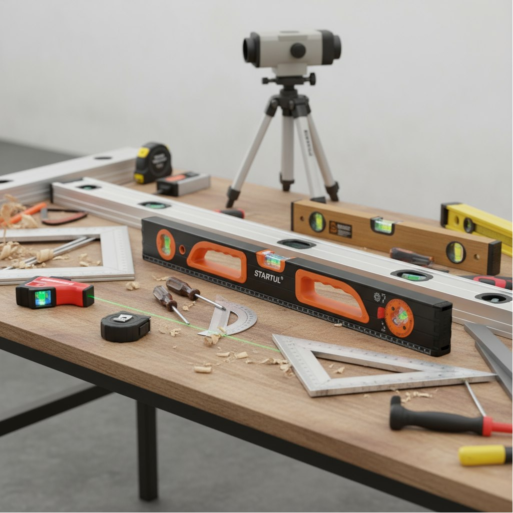 Уровень строительный Startul Profi ST2550-120, пузырьковый, длина 1200 мм