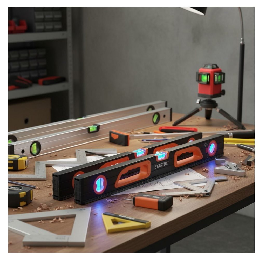 Уровень строительный Startul Profi ST2560-200M, магнитный, длина 2000 мм