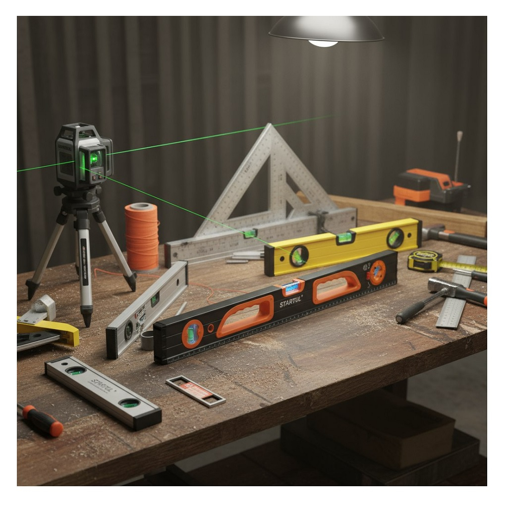 Уровень строительный Startul Profi ST2550-040, пузырьковый, длина 400 мм