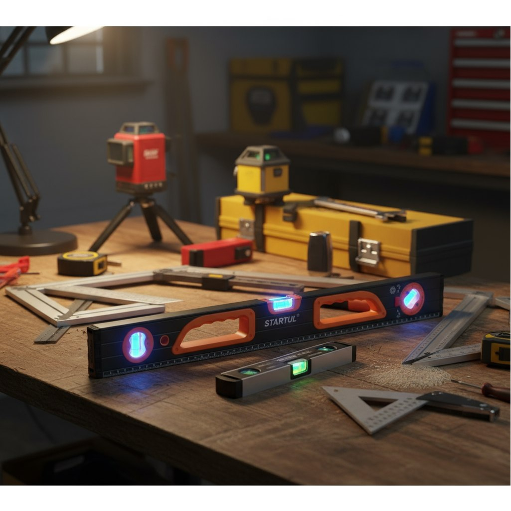 Уровень строительный Startul Profi ST2560-060M, магнитный, длина 600 мм