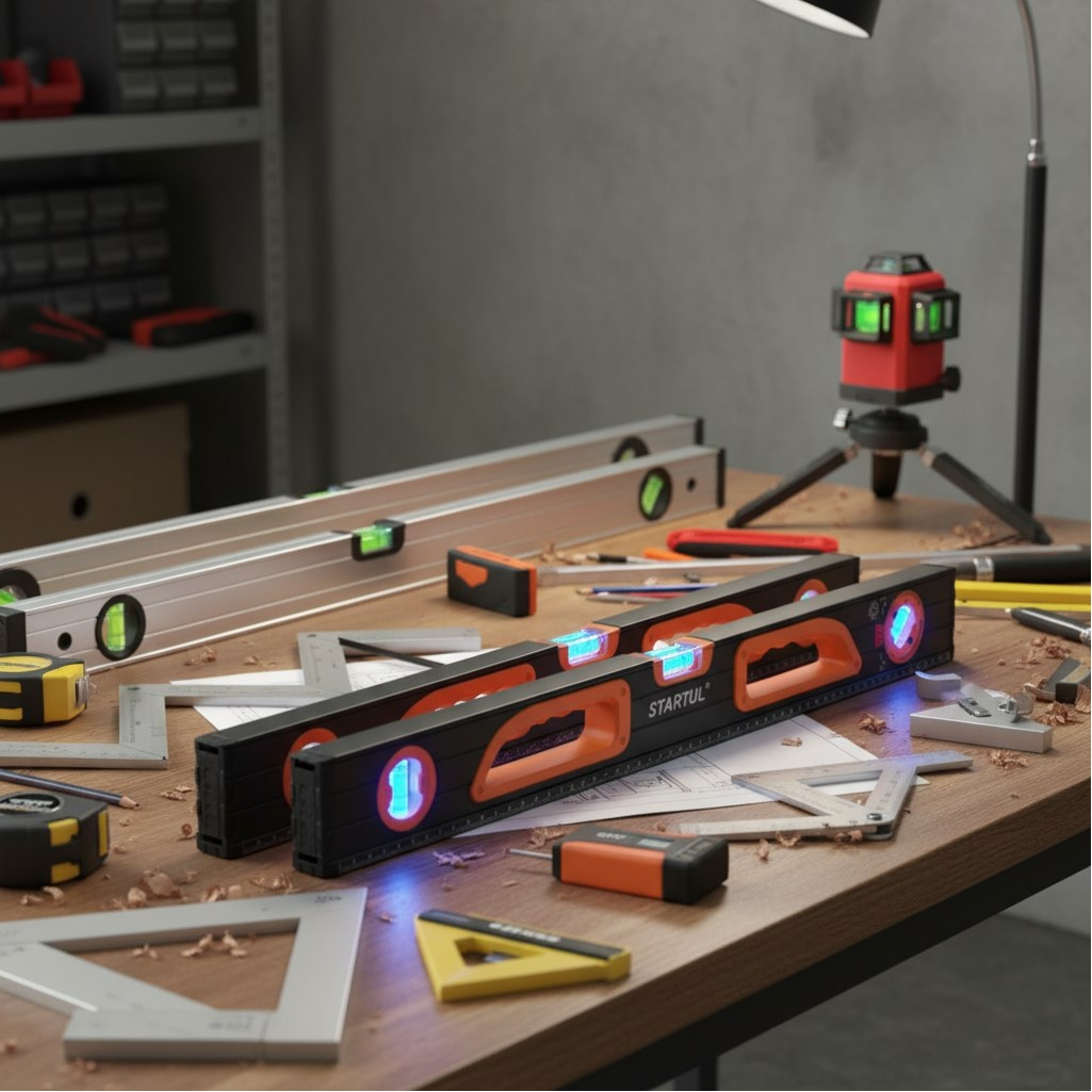 Уровень строительный Startul Profi ST2550-080, пузырьковый, длина 800 мм