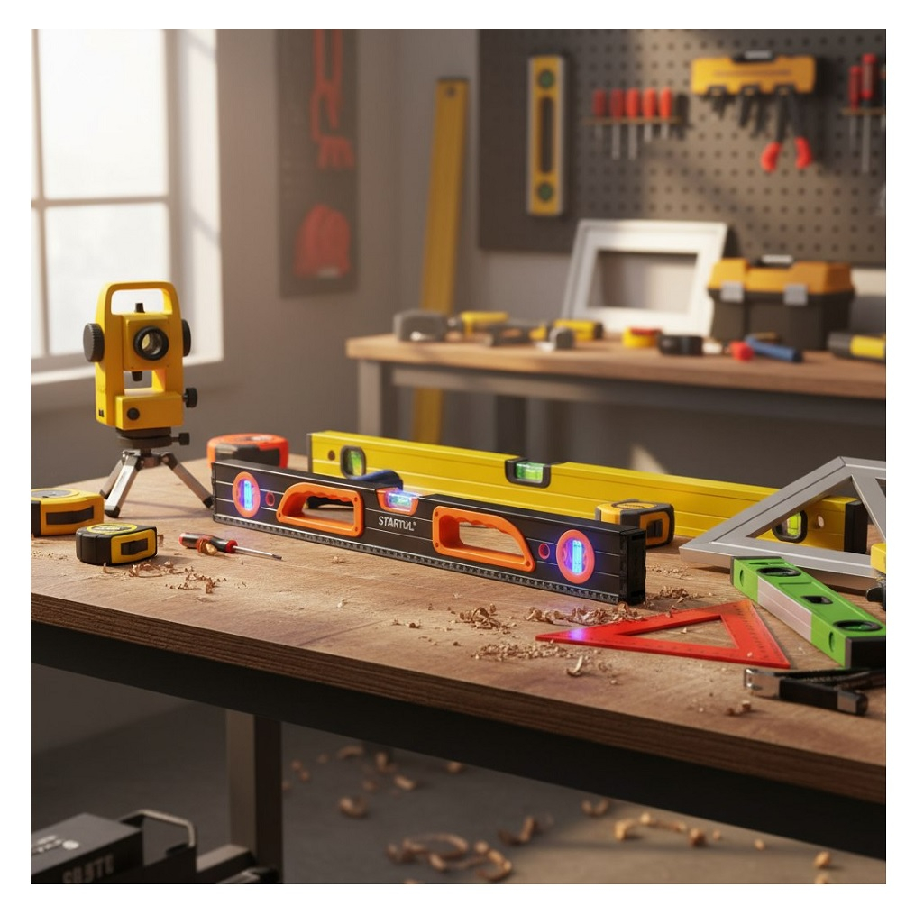 Уровень строительный Startul Profi ST2560-080М, магнитный, длина 800 мм