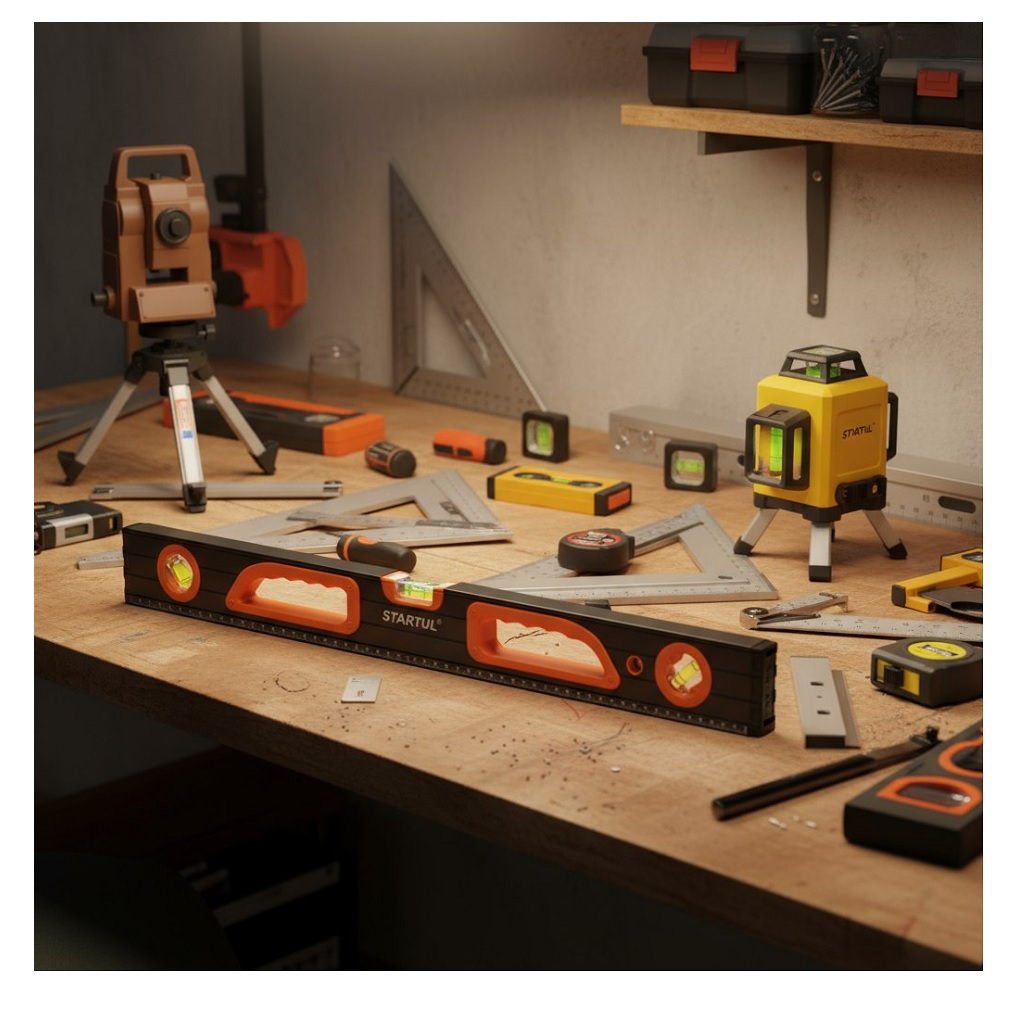 Уровень строительный Startul Profi ST2560-120M, магнитный, длина 1200 мм