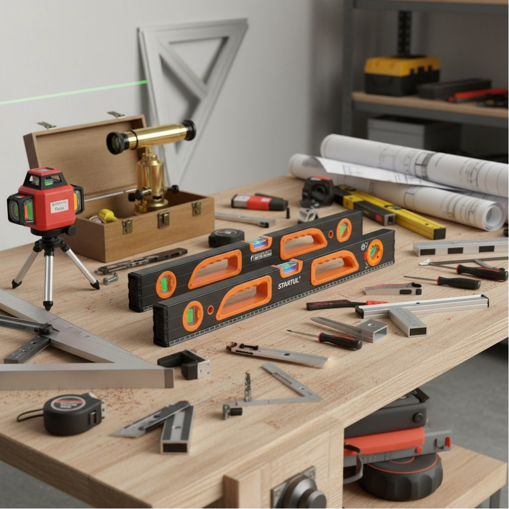 Уровень строительный Startul Profi ST2560-120M, магнитный, длина 1200 мм