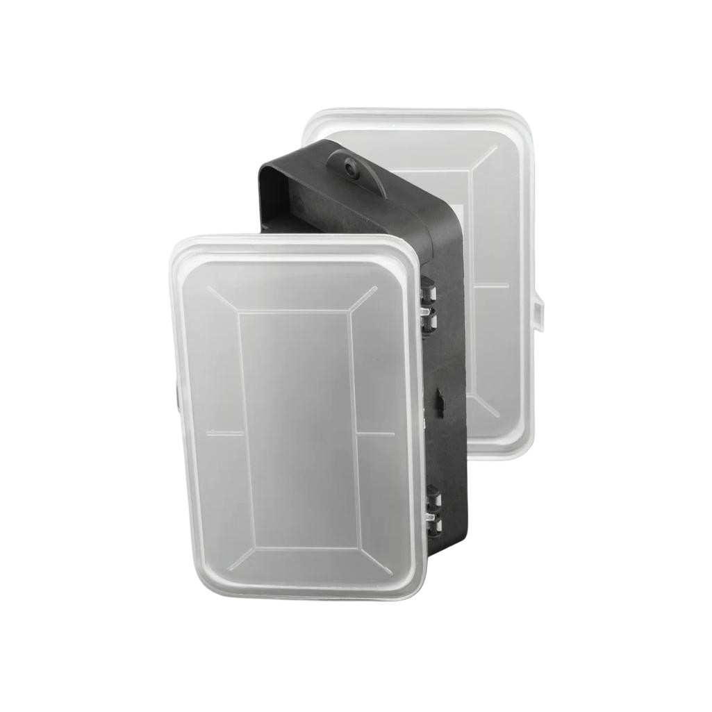 Органайзер Сибртех двухсторонний, черный, 13 ячеек, 175х106х46 мм