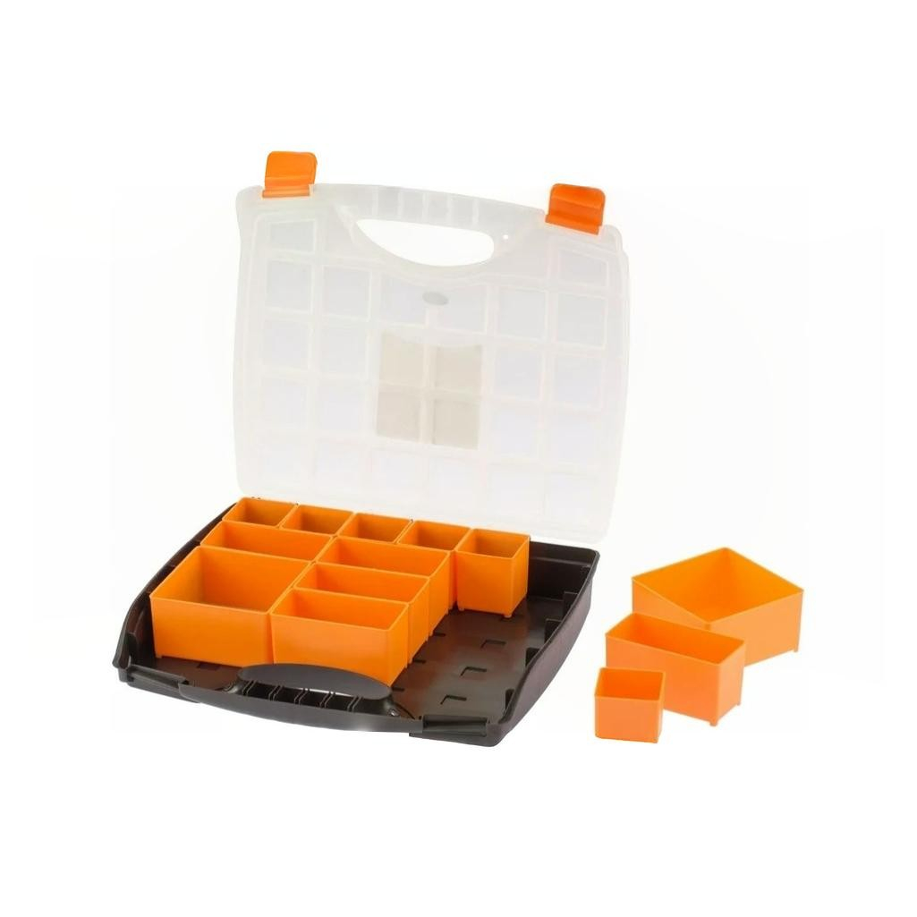 Органайзер Stels 90724 с секционными контейнерами для инструментов и метизов, 325х280х60 мм