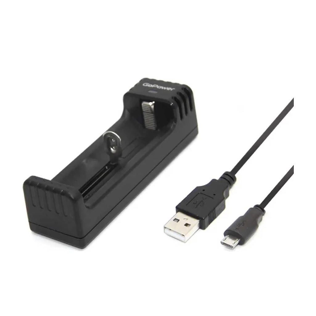 Зарядное устройство GoPower 00-00015361 автоматическое, для аккумуляторных батареек LiCharger 2