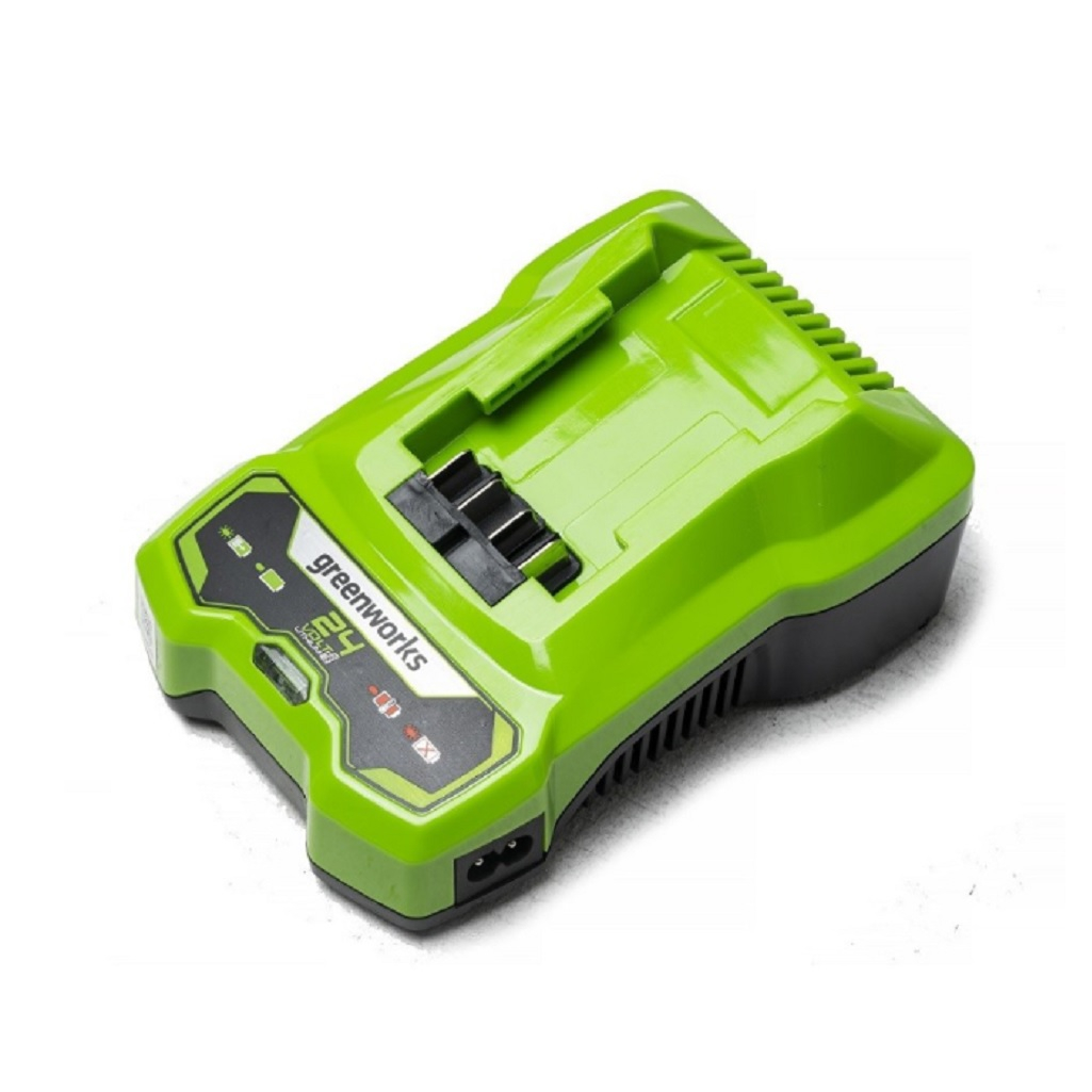 Устройство зарядное Greenworks G24UC4, 24В, 4А Для аккумуляторного инструмента и садовой техники
