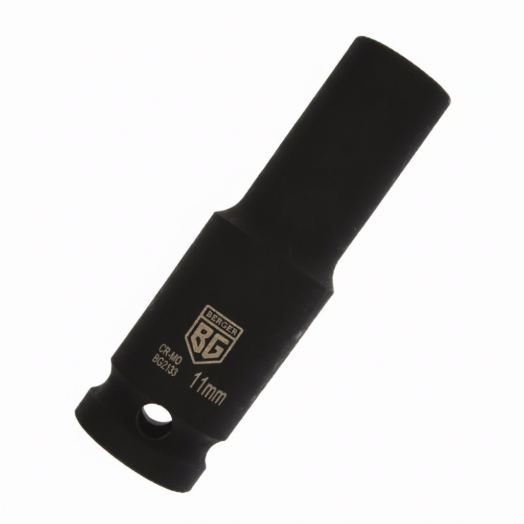 Головка ударная Berger BG2133, удлиненная, торцевая, 1/2