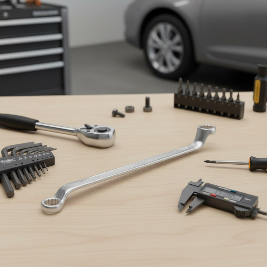 Ключ накидной Startul PRO-823032, антикоррозийное покрытие, 30х32 мм