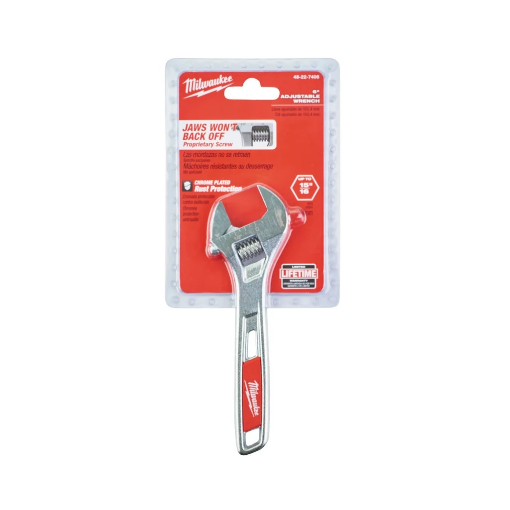 Ключ разводной Milwaukee 48227410, миллиметровый, сталь, 250 мм