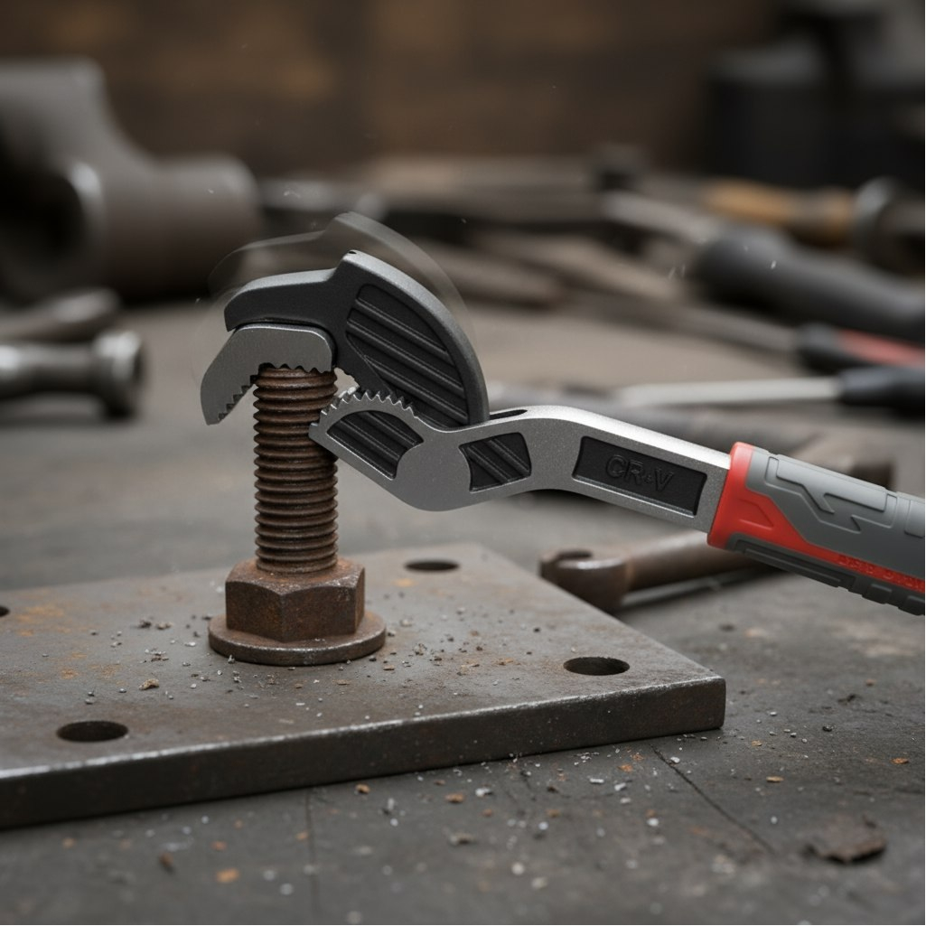 Ключ самозажимной Sturm 1045-34-150, универсальный, 150 мм, раскрытие губок 7-15 мм