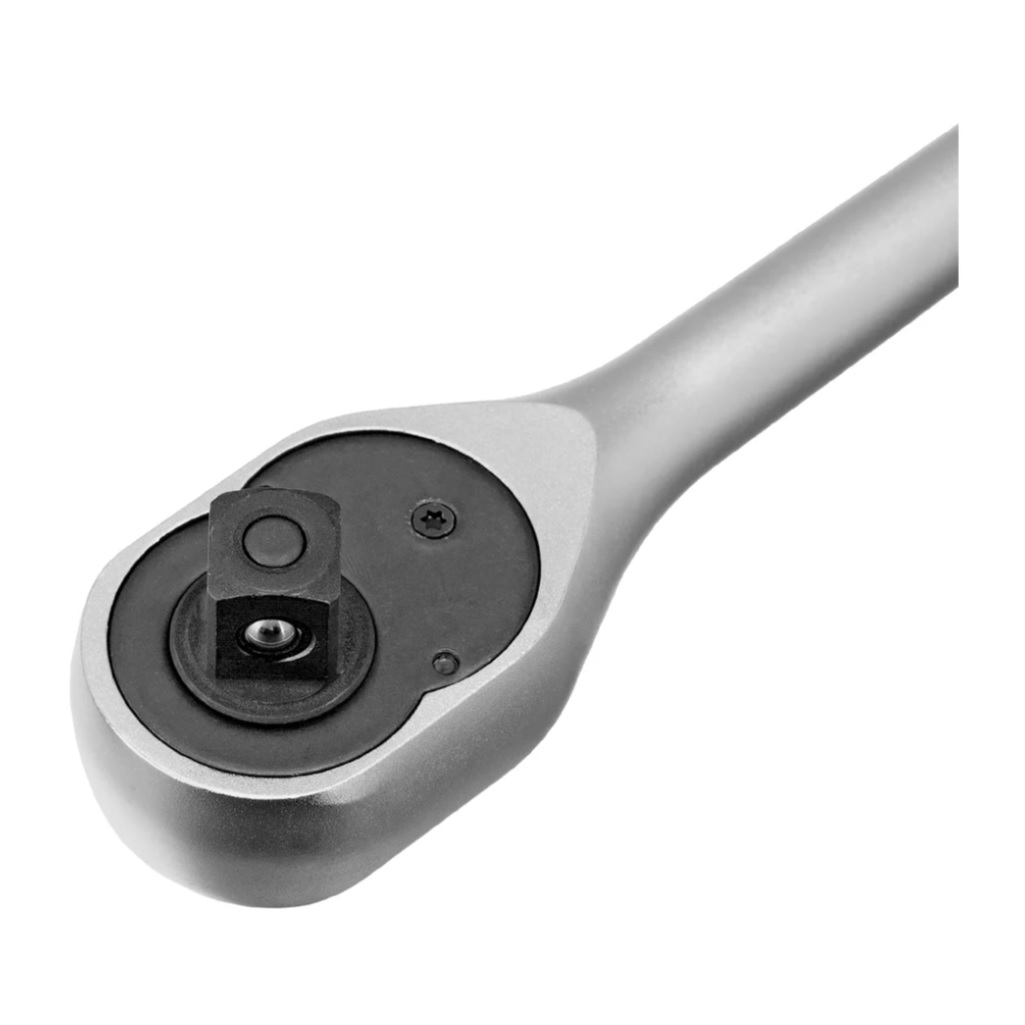 Ключ трещоточный с реверсом Denzel 14033, полупрофессиональный, 1/2