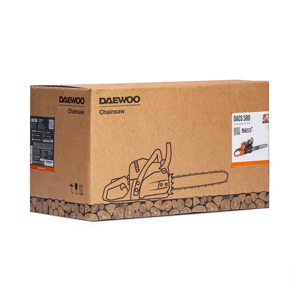 Бензопила Daewoo DACS 580, цепная, бензиновая, 58.1 куб.см, 3.1 кВт