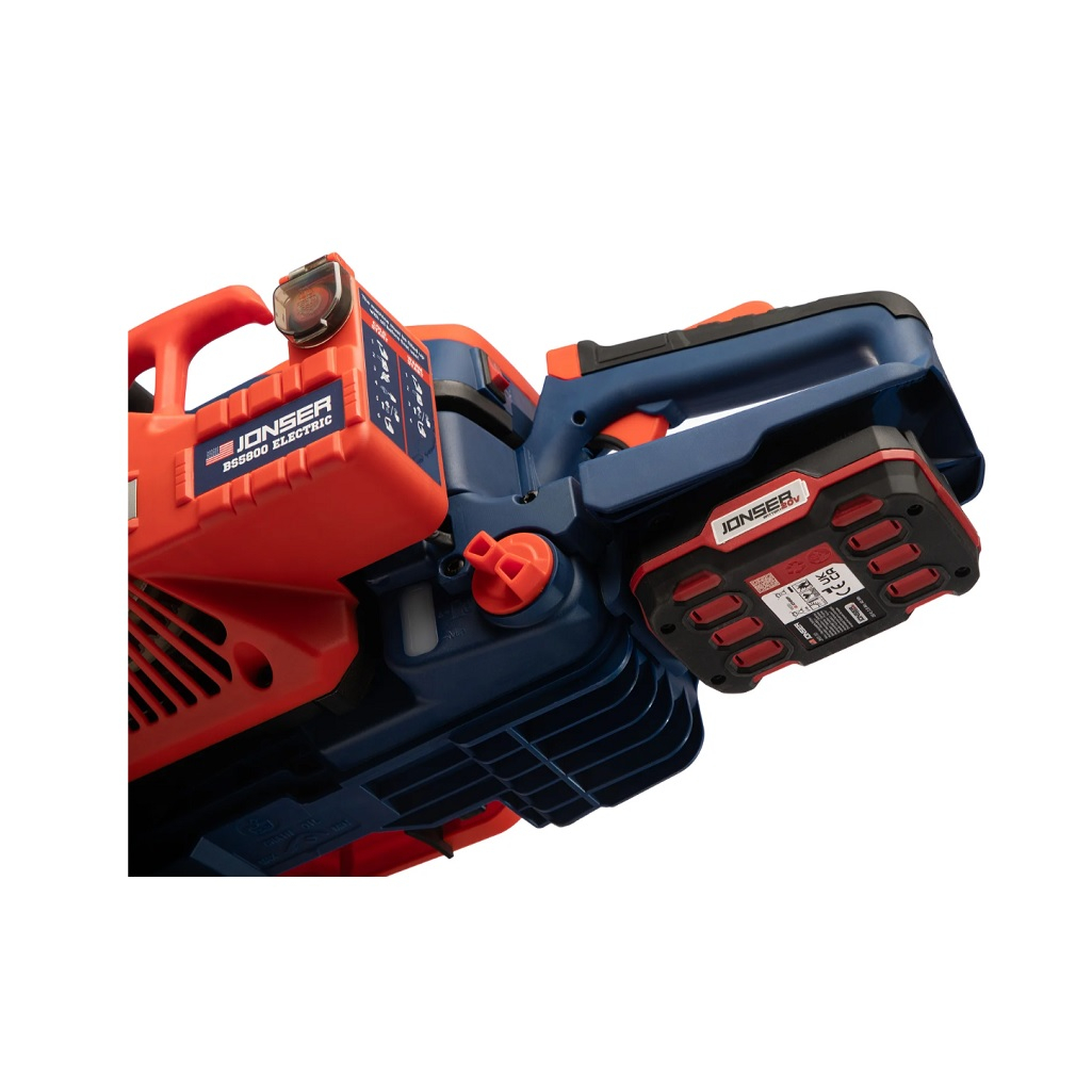 Бензопила Jonser BS 5800E, цепная, ручной электростартер, 58 куб.см, 5.8 кВт