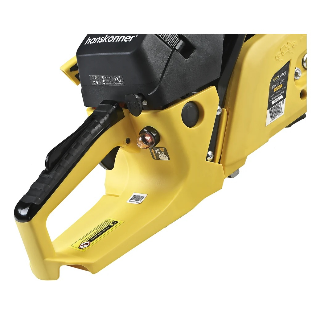 Бензопила Hanskonner HGC4516, цепная, бензиновая, 45 куб.см, 1.6 кВт