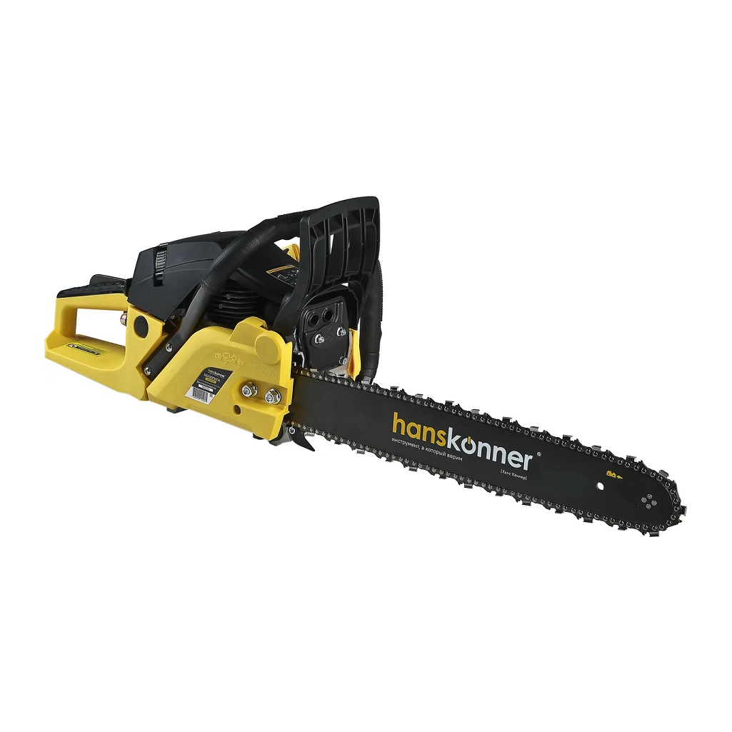 Бензопила Hanskonner HGC5218, цепная, бензиновая, 51.5 куб.см, 1.8 кВт
