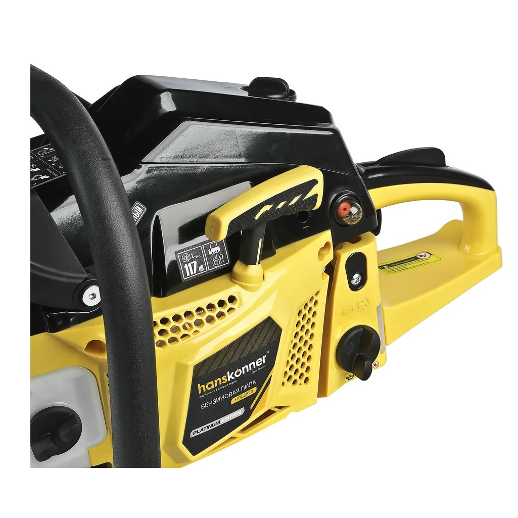 Бензопила Hanskonner HGC5820, цепная, бензиновая, 59.8 куб.см, 2.6 кВт