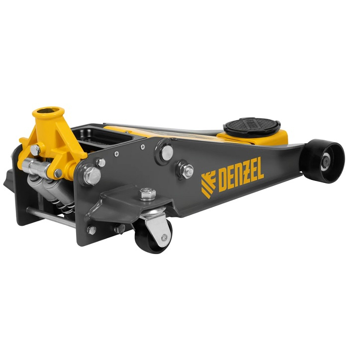 Домкрат Denzel гидравлический подкатной 3 т (125-470мм) 51260